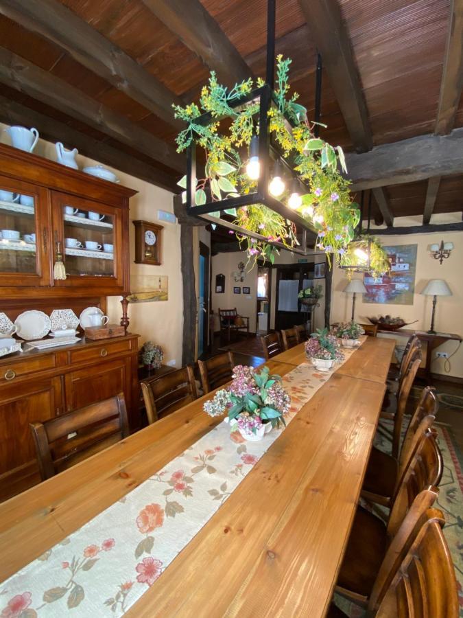 Casa Rural Dos Reales San Cristobal de Boedo Esterno foto